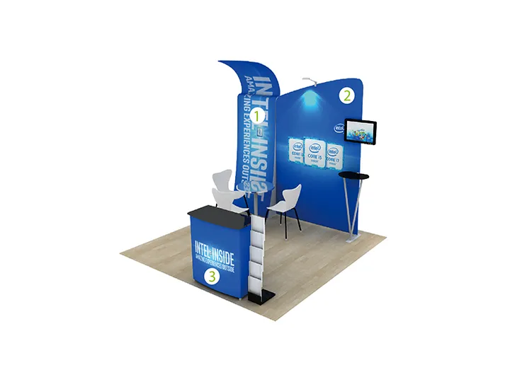 3X3 Exhibition display booth