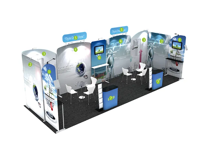 3X9 Booth Solution MAS-3X9-003