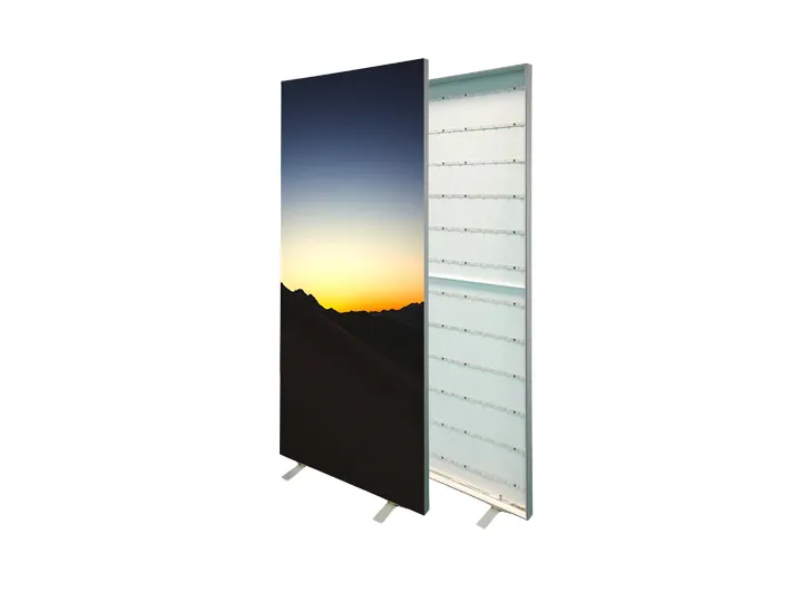 SINGLE-SIDED/double sided SEG Fabric Free-Standing LED Lightboxes