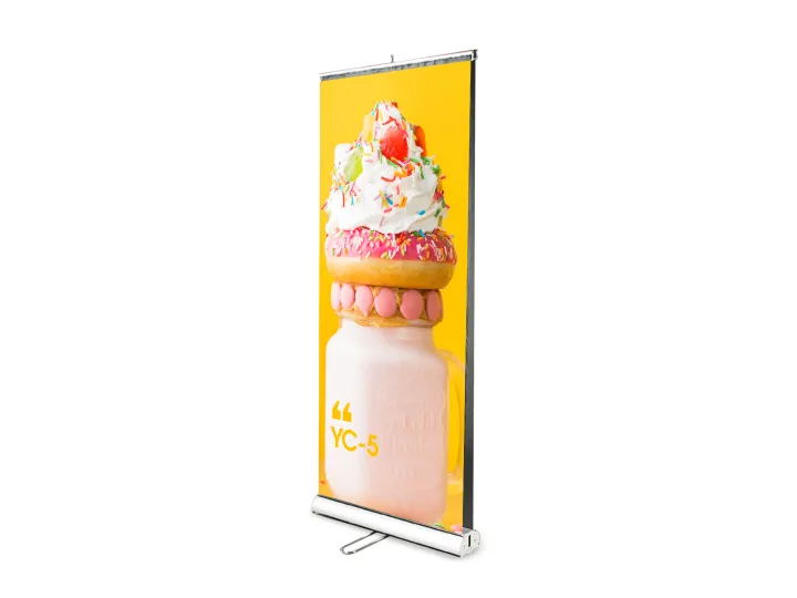 double sided roller banner