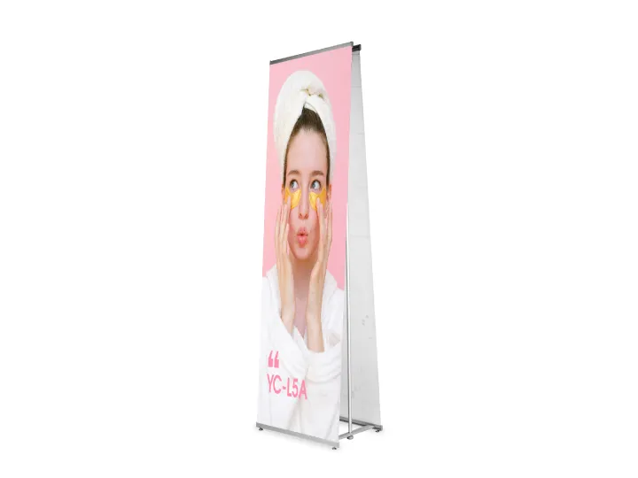 L Banner Stand YC-L5A