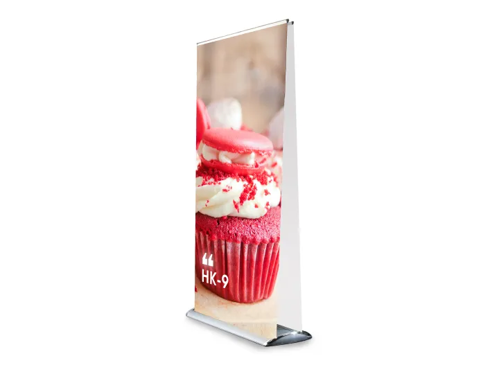 double sided roll up banner stand