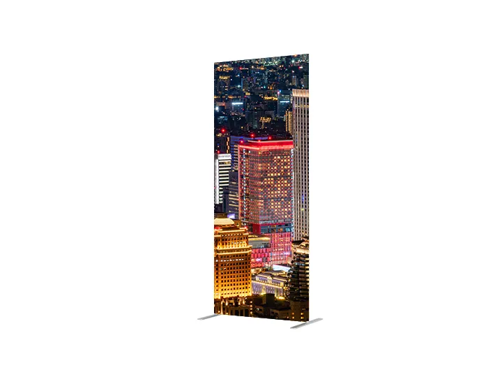 33.5" Slim Tube Banner Stand 3D-25A