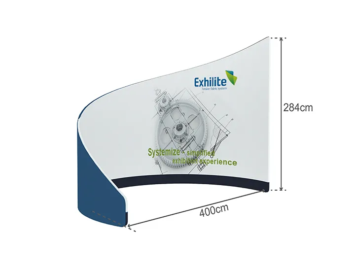 Semi-circle Banner Stand 3DS-R200B