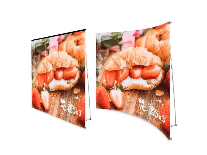 L Banner Stand YC-L5Dx3