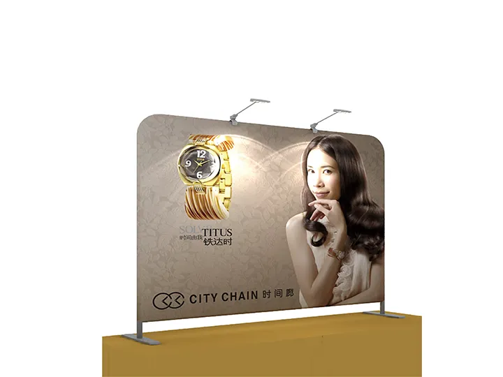Straight Table Top Banner Stand 3D-Top-002