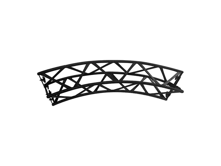 Curved black module for Truss 15x15 HJ15R210