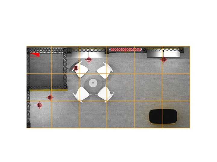 10' x 20’ SEG Trade Show Truss Booth 01