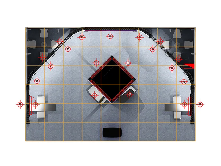 20' x 30’ SEG Trade Show Truss Booth 01